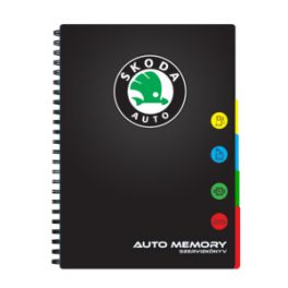 SKODA mintázatú memory