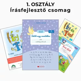 Elsős írásfejlesztő csomag (ajándék füzettel)