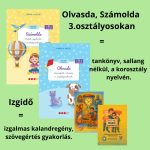 IZGIDŐ 3. osztályos csomag (+matematika, szövegértés)