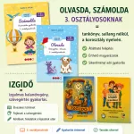 IZGIDŐ 3. osztályos csomag (+matematika, szövegértés)
