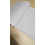 Nagy kockás gyakorlófüzet 8x8mm