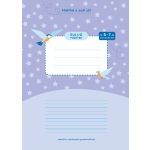 Nagy vonalazású gyakorlófüzet