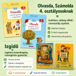 IZGIDŐ 4. osztályos csomag (+matematika, szövegértés)