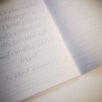 Kalligrafikus gyakorló !!AJÁNDÉK ECSETFILC!!